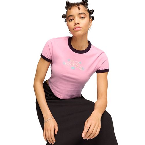 REMERA PUMA DOWNTOWN GRAPHIC BABY MUJER