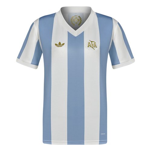 CAMISETA OFICIAL ADIDAS ORIGINALS  AFA SELECCIÓN ARGENTINA ANIVERSARIO MUJER