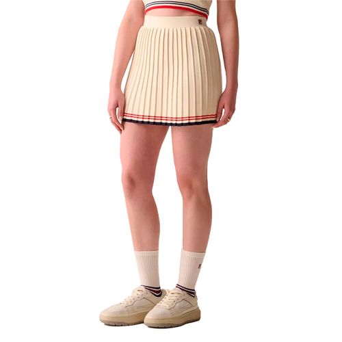 POLLERA FILA KNIT STRIPE OFF MUJER