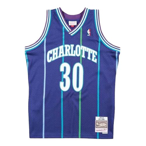 MUSCULOSA MITCHELL & NESS HORNETS 1994 DELL CURRY-CHARLOTTE HOMBRE