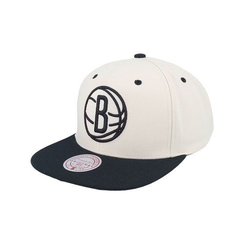 Gorra MITCHELL & NESS EVERGREEN CREAM BROOKLYN NETS HOMBRE