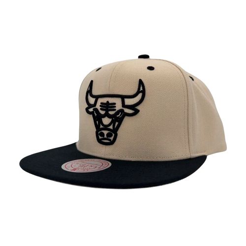 Gorra MITCHELL & NESS EVERGREEN CREAM BLACK CHICAGO BULLS HOMBRE