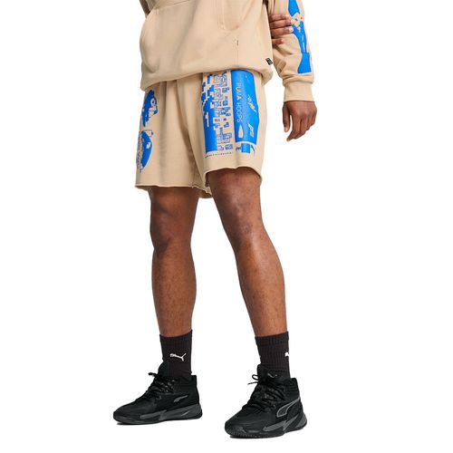 Short PUMA ANCIENT ROARS TERRY HOMBRE