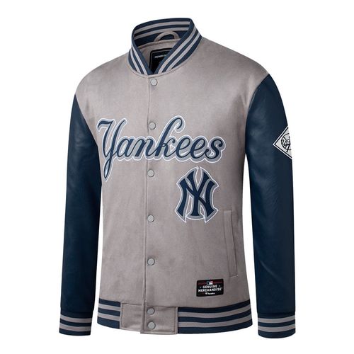 Campera MLB REGULAR FIT SUEDE BOMBER YANKEES HOMBRE