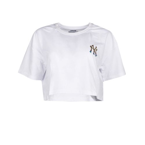 Remera MLB BACK HOLOGRAPHIC PRINT BOXY YANKEES MUJER