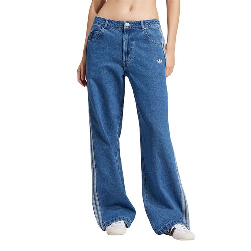PANTALÓN ADIDAS ORIGINALS DENIM ADICOLOR 3 TIRAS MUJER