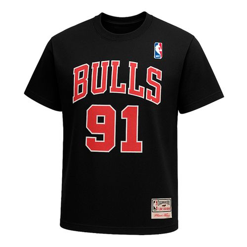 REMERA MITCHELL & NESS DENNIS RODMAN CHICAGO BULLS HOMBRE