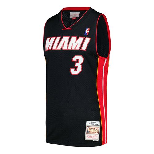 CAMISETA MITCHELL & NESS DWYANE WADE MIAMI HEAT 2012 HOMBRE