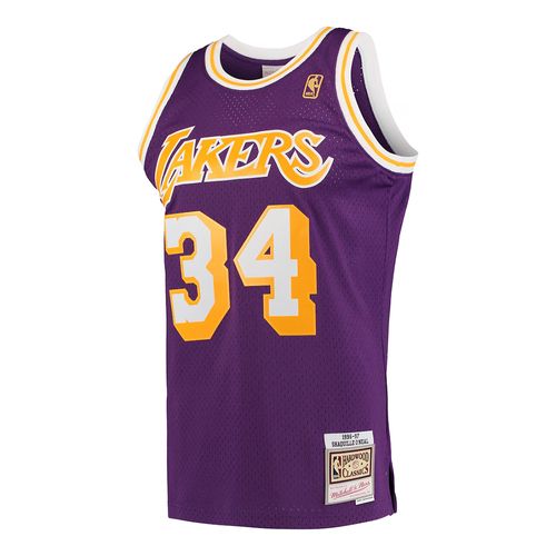 CAMISETA MITCHELL & NESS SHAQUILLE O'NEAL LOS ANGELES LAKERS 1996 HOMBRE