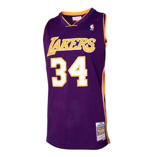 CAMISETA MITCHELL & NESS SHAQUILLE O'NEAL LOS ANGELES LAKERS 1999 HOMBRE