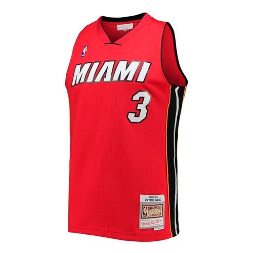 CAMISETA MITCHELL & NESS DWYANE WADE MIAMI HEAT 2005 HOMBRE