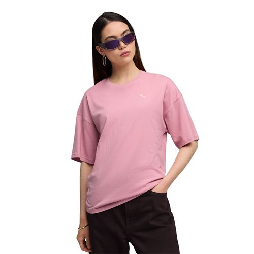 REMERA PUMA WARDROBE ESSENTIALS OVERSIZED MUJER
