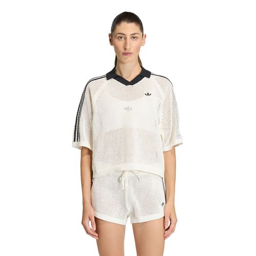 CHOMBA ADIDAS ORIGINALS CROCHET POLO MUJER