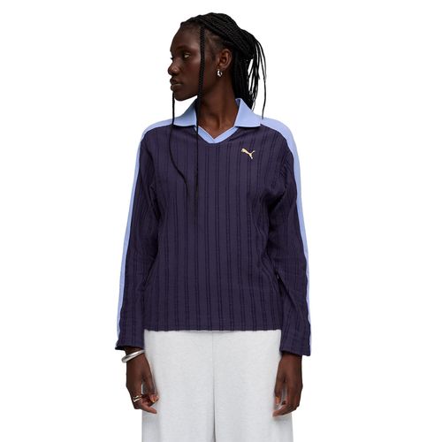 REMERA PUMA T7 RELAXED LONG MUJER