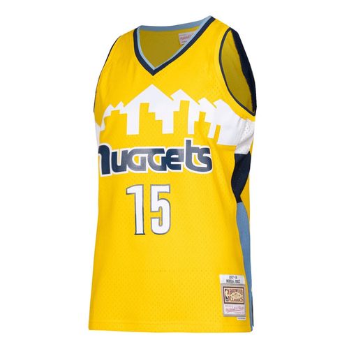 MUSCULOSA MITCHELL & NESS NBA YELLOW JERSEY NUGGETS 2017 NIKOLA JOKIC - DENVER NUGGETS HOMBRE