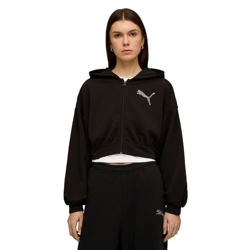 CAMPERA PUMA ESSENTIALS GRAPHIC MUJER