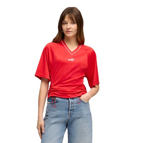 REMERA PUMA FUTURE.PUMA.ARCHIVE FITTED MUJER