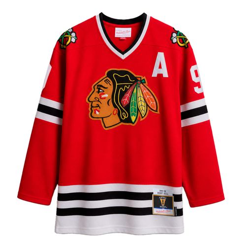 CAMISETA MITCHELL & NESS BOBBY HULL CHICAGO BLACKHAWKS 1965 - CHICAGO BLACKHAWKS HOMBRE