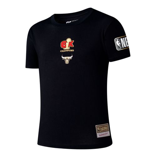 REMERA MITCHELL & NESS CHAMPS CREW CHICAGO BULLS HOMBRE