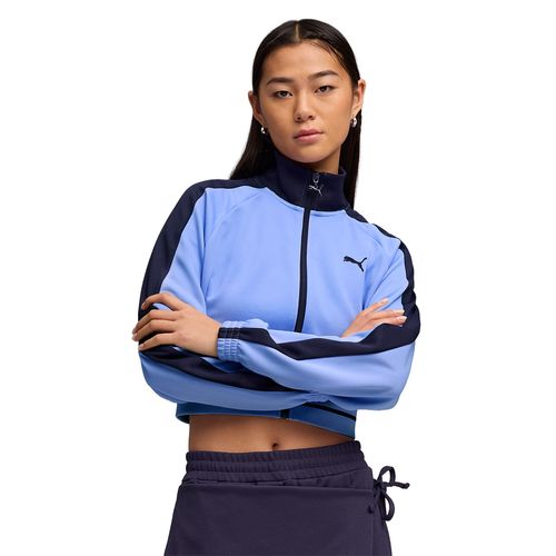 CAMPERA PUMA T7 PIQUE RELAXED CROPPED MUJER