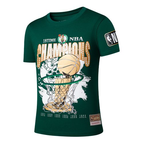 REMERA MITCHELL & NESS CHAMPS CREW BOSTON CELTICS HOMBRE