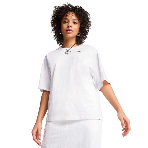 REMERA PUMA WARDROBE ESSENTIASL OVERSIZED MUJER