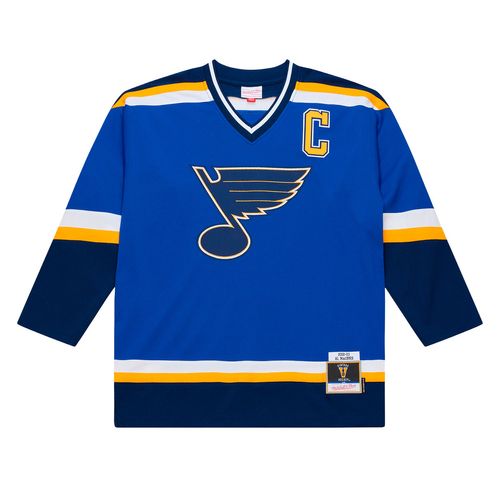 REMERA MITCHELL & NESS AL MACINNIS 2002 ST. LOUIS BLUES HOMBRE